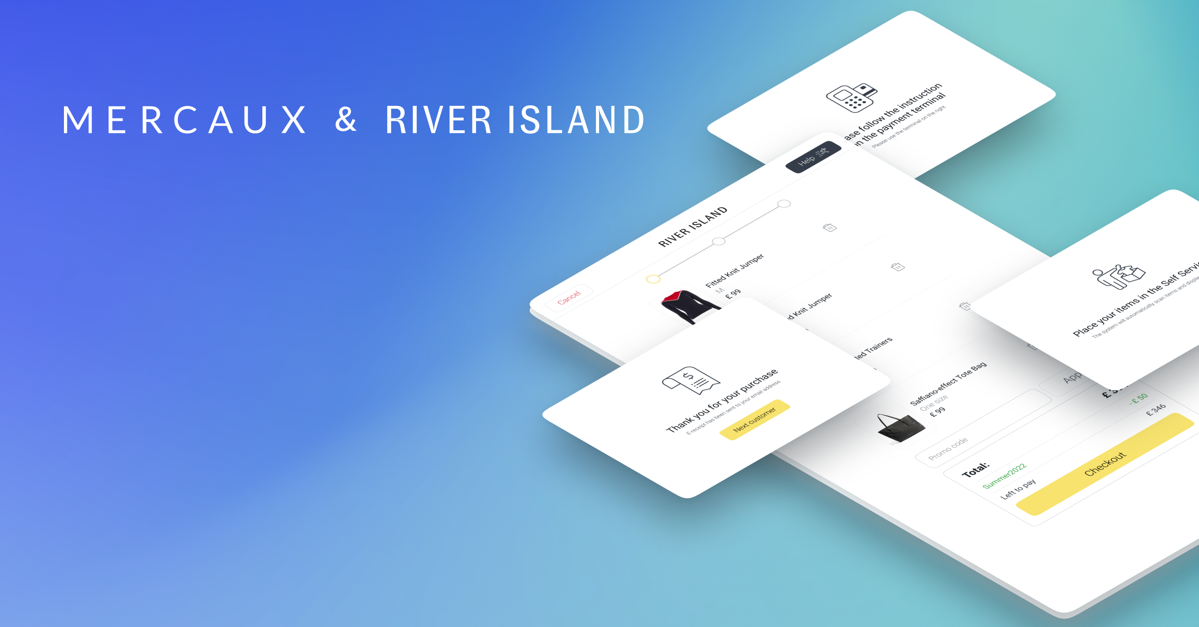 River Island Partners with Mercaux to Deliver SelfCheckout via RFID In